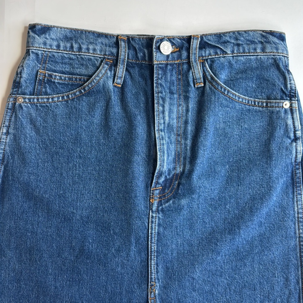 Women’s Frame Denim Midi Split Skirt Size 25 - Picture 5 of 12